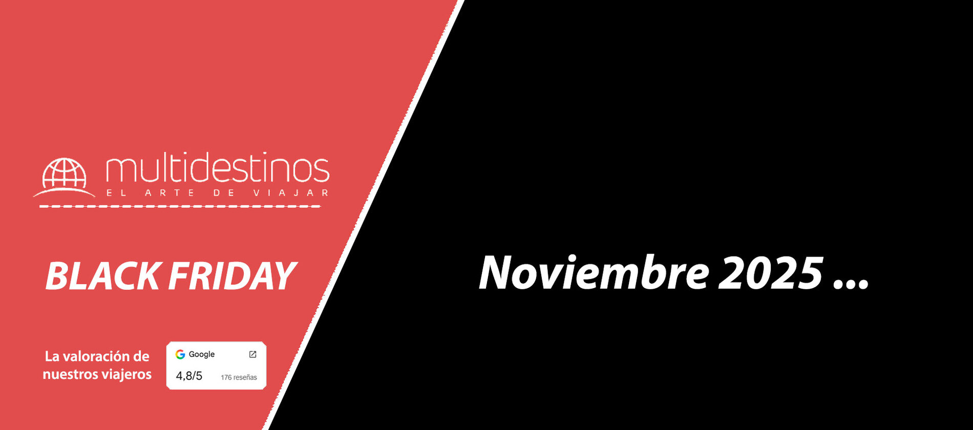 Viajes Black Friday 2025