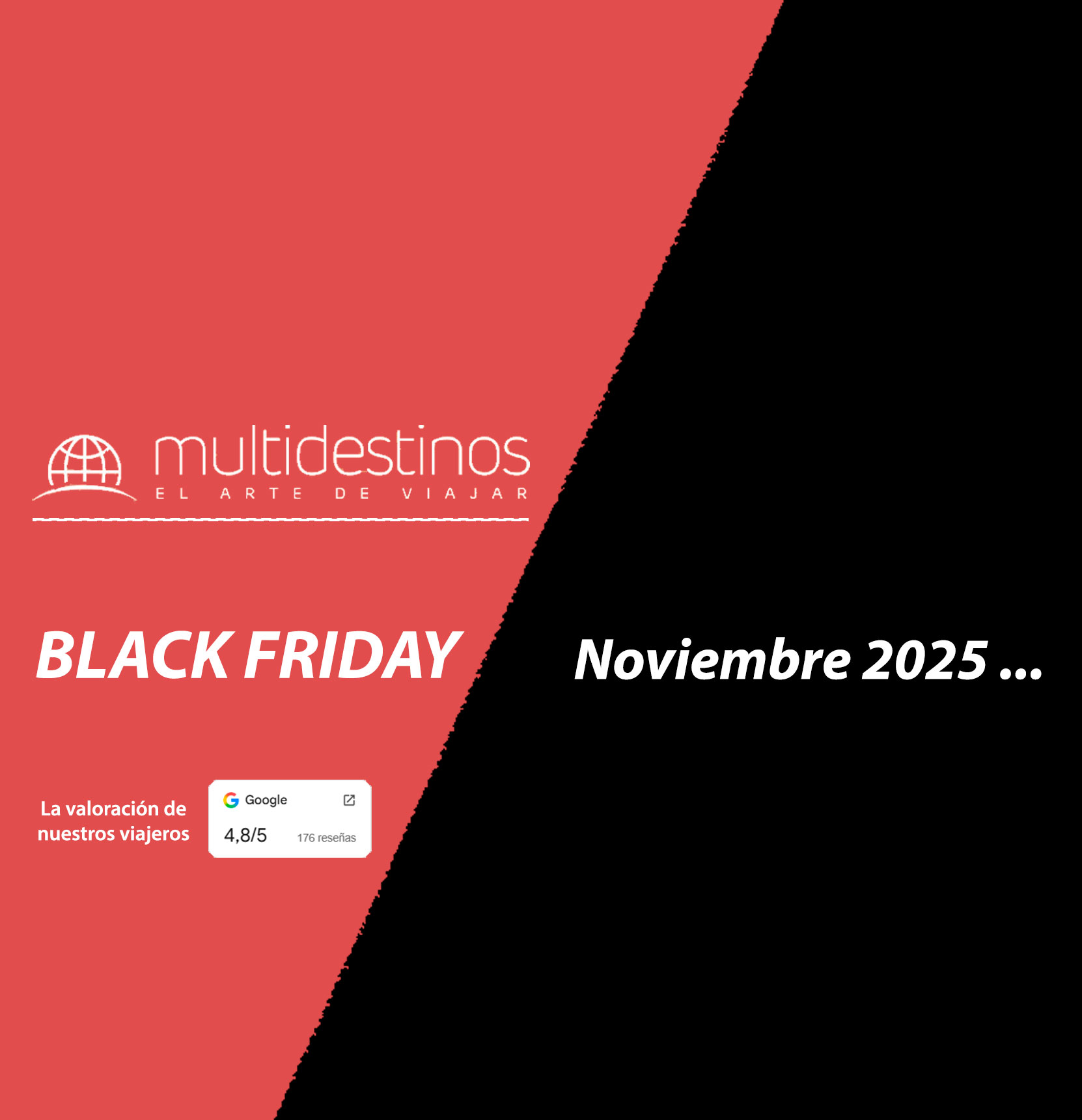 Viajes Black Friday 2025 M